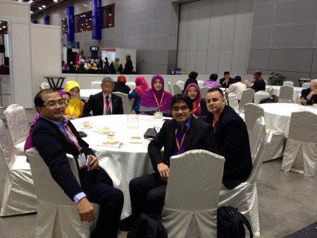 Lunch with the team and Prof Karim, Prof Hanafi and Prof Rozhan